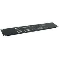 Slot Vented Rack Panel 2U With Flanges